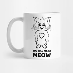 It is impossible to keep a straight face in the presence of one or more CATS. Mug